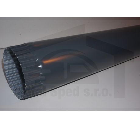 Hliníková zvodová rúra 330 x 2000 Antracit (Ral 7016)