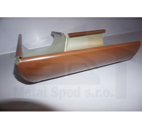 Hliníkový roh 330 Hnedý (Ral 8011)