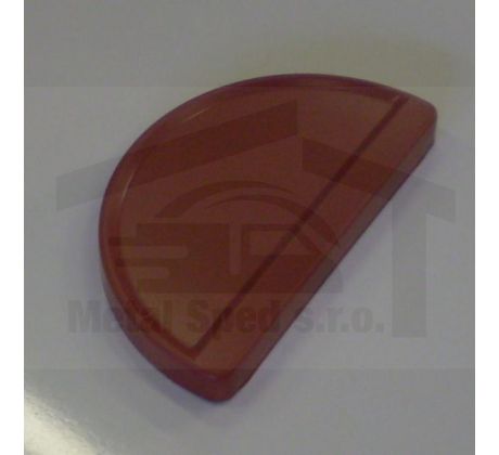 Hliníkové čelo 330 Hnedé (Ral 8011)