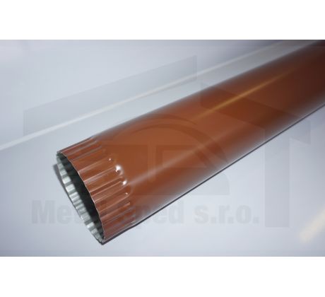 Hliníková zvodová rúra 330 x 2000 Hnedá (Ral 8011)