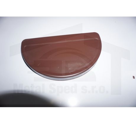 Hliníkové čelo 330 Tmavohnedé (Ral 8017)