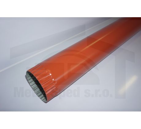 Hliníková zvodová rúra 330 x 2000 červená (Ral 3016)