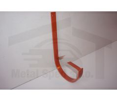 Hák rovný 330 červený (Ral 3016)