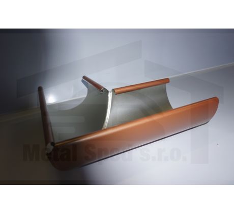 Hliníkový roh 330 Medenohnedý (Ral 8003)