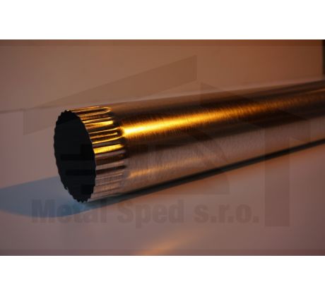 Pozinkovaná zvodová rúra 330 x 2000 mm