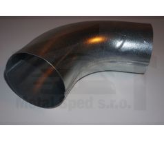 Pozinkované koleno 100/72