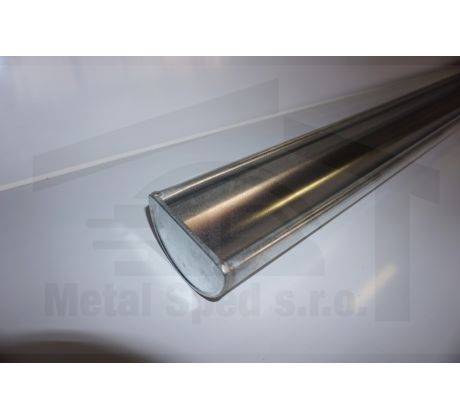 Hliníkový žľab 250 x 1000+čelo