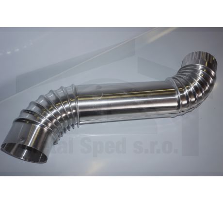 Hliníkové koleno 76/ "S"