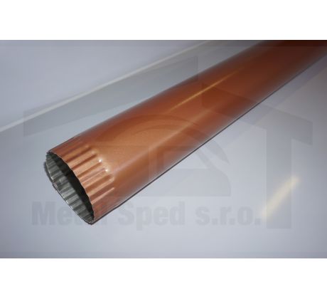 Hliníková zvodová rúra 330 x 2000 Medenohnedá (Ral 8003)