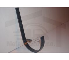 Hák rovný 330 Antracit (Ral 7016)