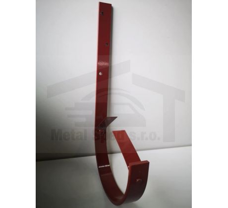 Hák rovný 330 Bordový (Ral 3009)