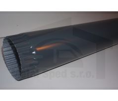 Hliníková zvodová rúra 250 x 2000 Antracitová (Ral 7016)
