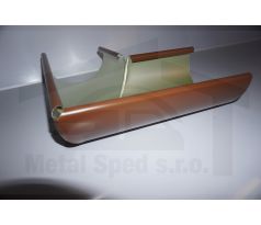 Hliníkový roh 250 Hnedý (Ral 8011)