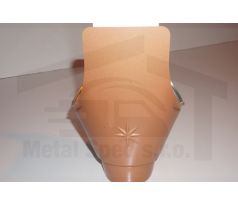 Hliníkový kotlík 250 Medenohnedý (Ral 8003)