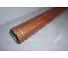 Hliníková zvodová rúra 250 x 2000 Medenohnedá (Ral 8003)
