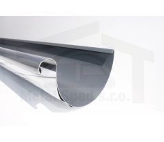 Oceľový žľab 330x4000  Antracitový  KJG (Ral 7016)