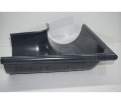 Oceľový roh vonkajší 330 Antracitový KJG (Ral 7016)