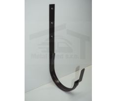 Hák rovný 330 Tmavohnedý KJG (Ral 8028)