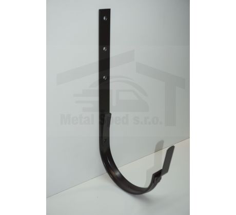 Hák rovný 330 Tmavohnedý KJG (Ral 8028)