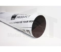 Oceľová zvodová rúra 330x3000 Tmavohnedá KJG   (Ral 8028)