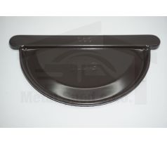 Oceľové čelo 330  Tmavohnedé KJG (Ral 8028)