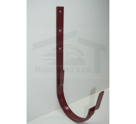 Hák rovný 330 Bordový KJG (Ral 3009)