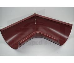 Oceľový roh vnútorný 330 Bordový KJG (Ral 3009)