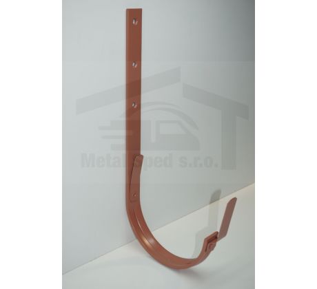 Hák rovný 330 Tehločervený KJG (Ral 8004)