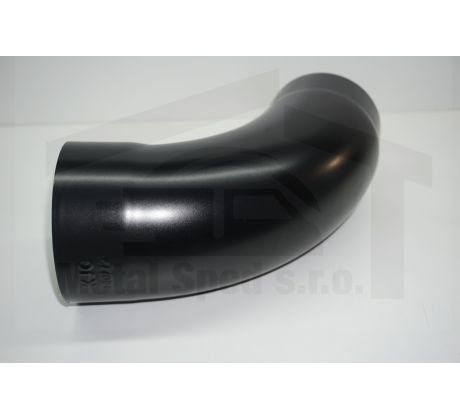 Oceľové koleno 330 Čierne KJG (Ral 9005)