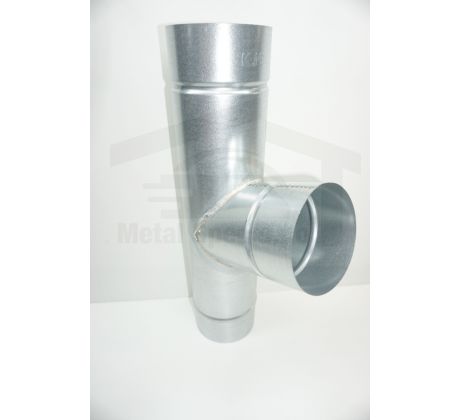 Pozinkovaná zvodová odbočka priemer 100 mm KJG